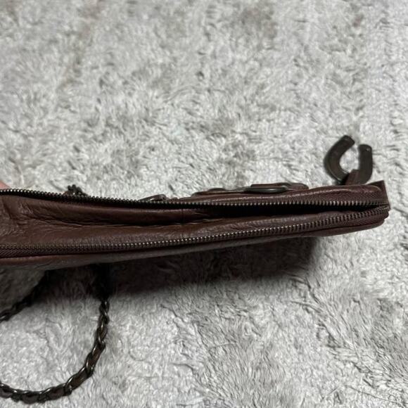 Betsy Johnson 100% Leather Wristlet Purse - Picture 8 of 8